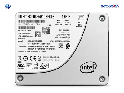 Intel SSD D3-S4510 Series 1.92TB SATA Enterprise SSD